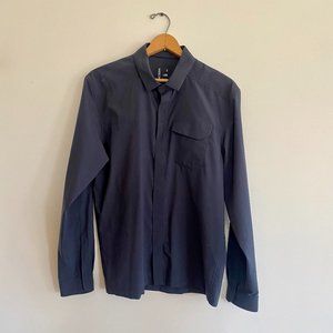 ARC'TERYX Mens Skyline Longsleeve Shirt Size L Navy